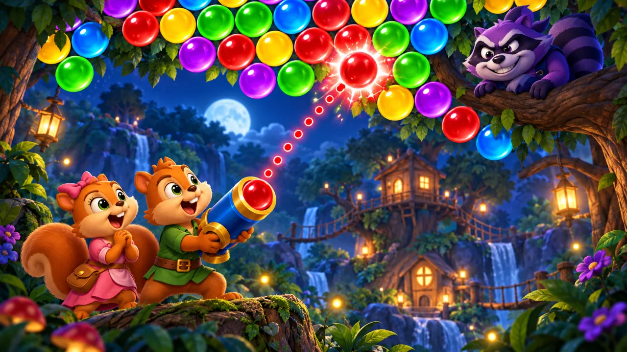Treetop Pop game artwork